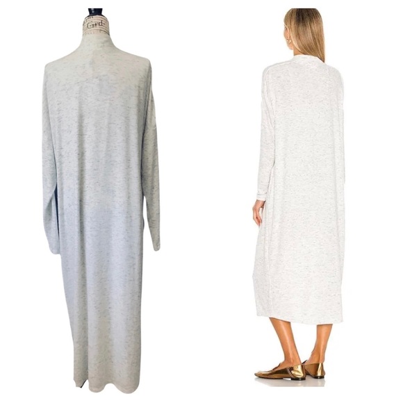 Lovers + Friends  - NWT Candace Maxi Cardigan in Heather Grey - Size XL - Picture 2 of 15
